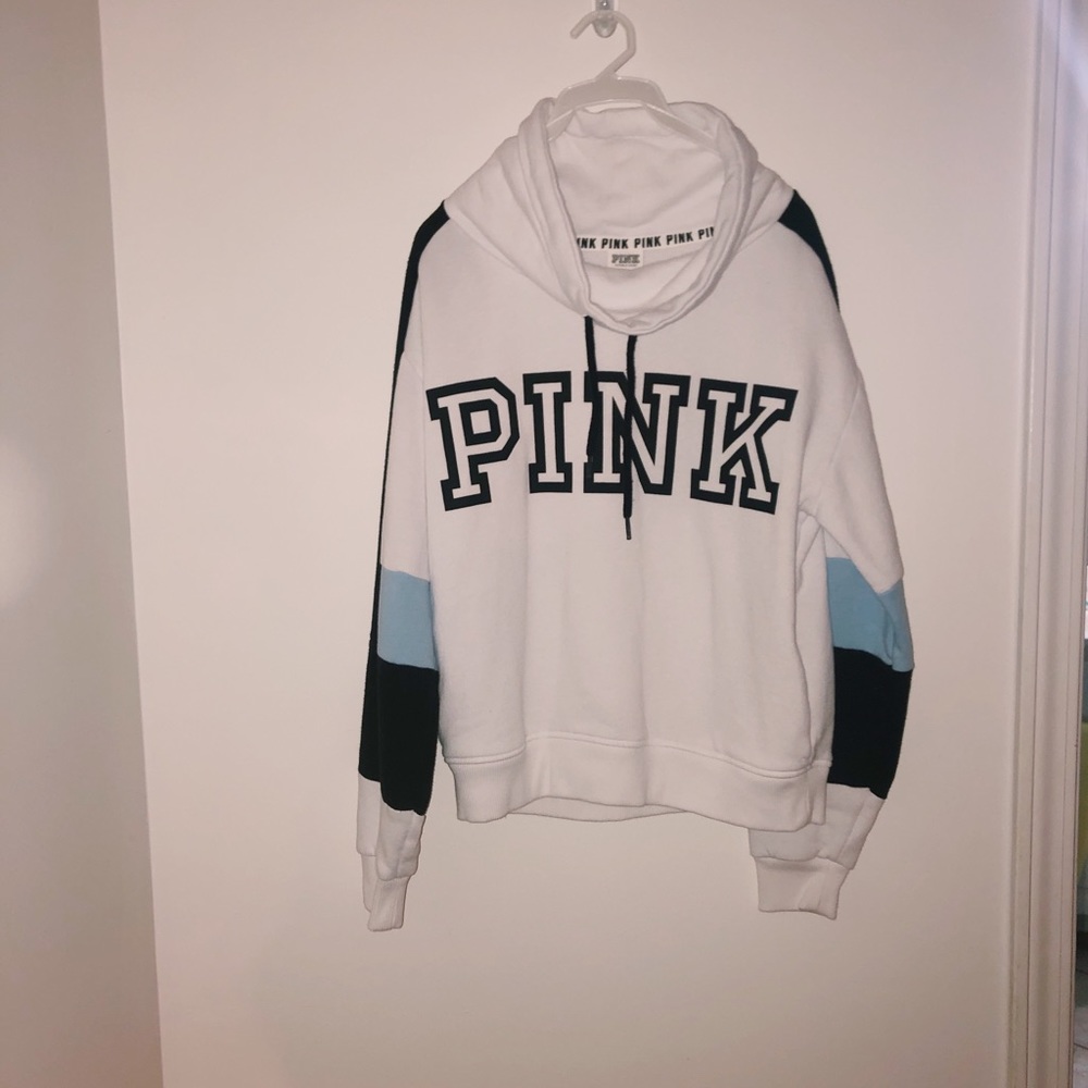 pink crewneck